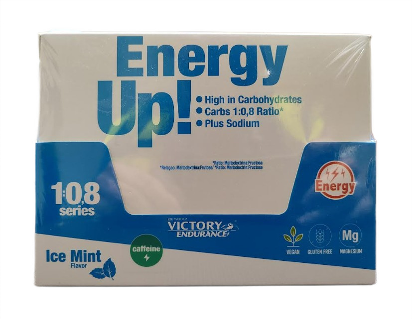 Joe Weider Victory Endurance Energy Up! + Caffeine, Ice Mint - 24 x 40g