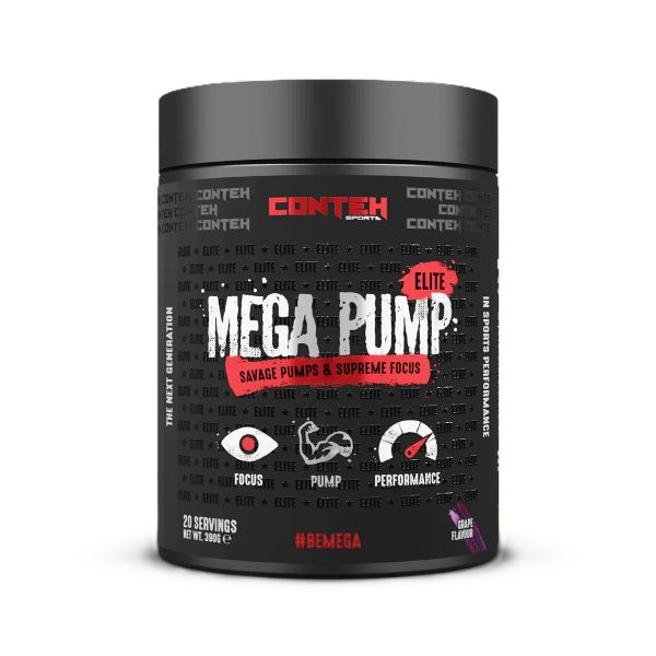 Mega Pump Elite, Grape - 390g