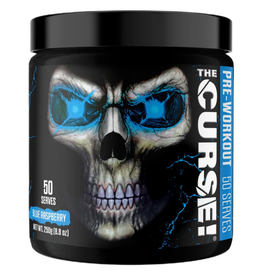 The Curse! Pre-Workout (EU), Blue Raspberry - 250g