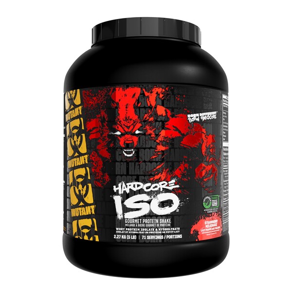 Hardcore Iso, Strawberry Milkshake - 2270g