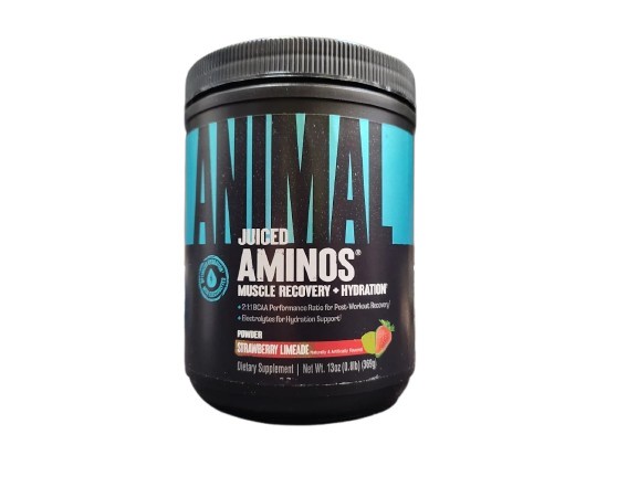 Animal Juiced Aminos, Strawberry Limeade - 369g