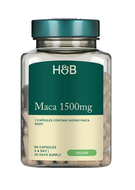 Maca, 1500mg - 90 caps (EAN 5059604679704)