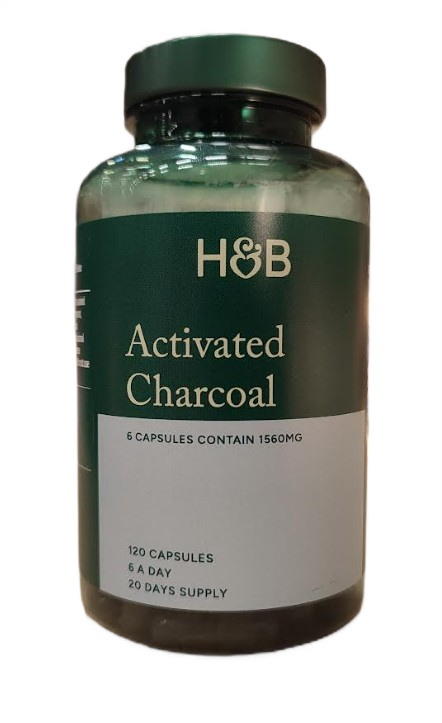 Activated Charcoal, 1560mg - 120 caps