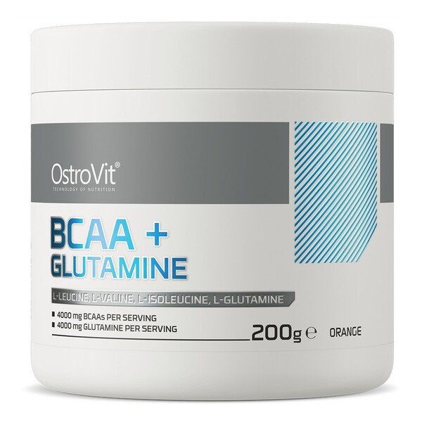 BCAA + Glutamine, Orange - 200g