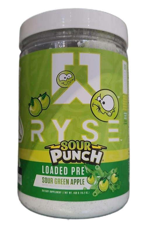 Loaded Pre Sour Punch, Sour Green Apple - 459g