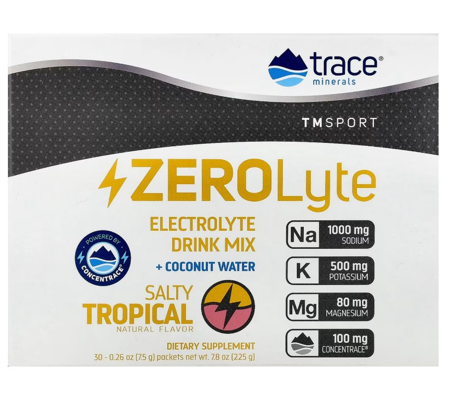 ZEROLyte, Salty Tropical - 30 packets