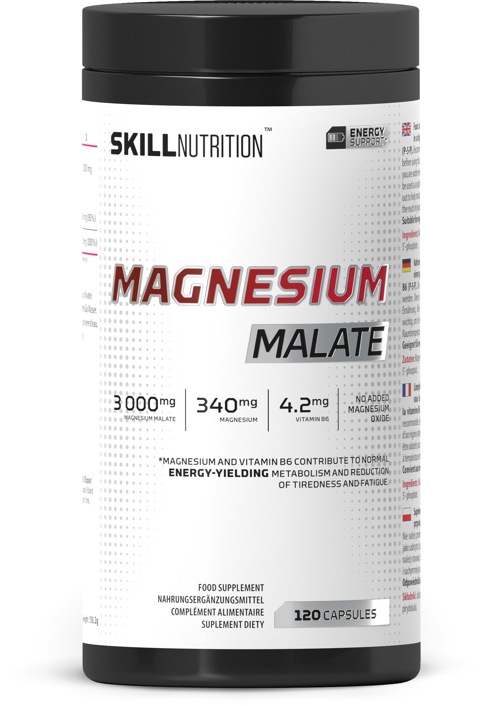 Magnesium Malate - 120 caps