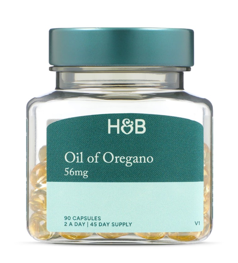 Oil of Oregano, 56mg - 90 caps (EAN 5059604701184)