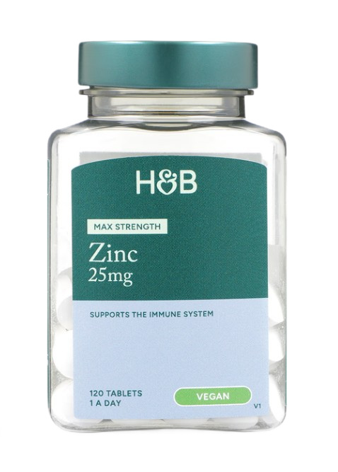 Max Strength Zinc, 25mg - 120 tablets