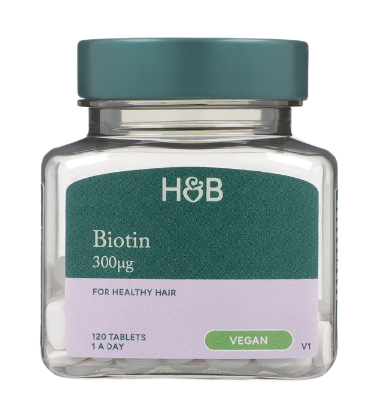 Biotin, 300mcg - 120 tablets (EAN 5059604681660)