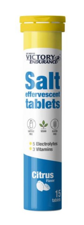 Joe Weider Victory Endurance Salt, Citrus - 15 effervescent tablets