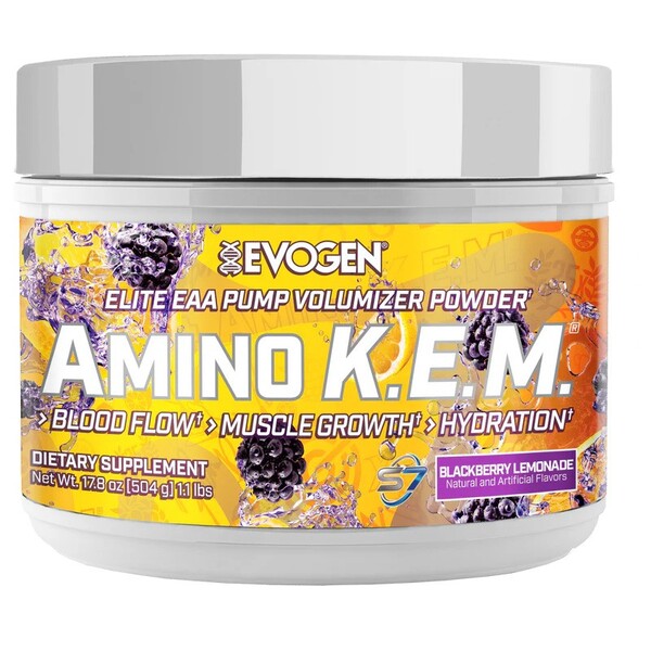 Amino K.E.M. EAA, Blackberry Lemonade - 504g