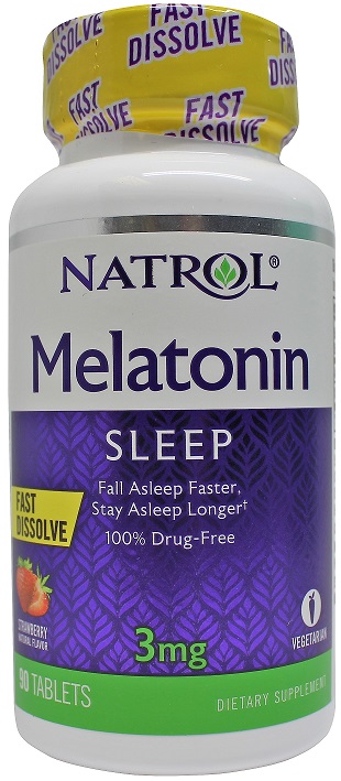 Melatonin Fast Dissolve, 3mg - 90 tabs