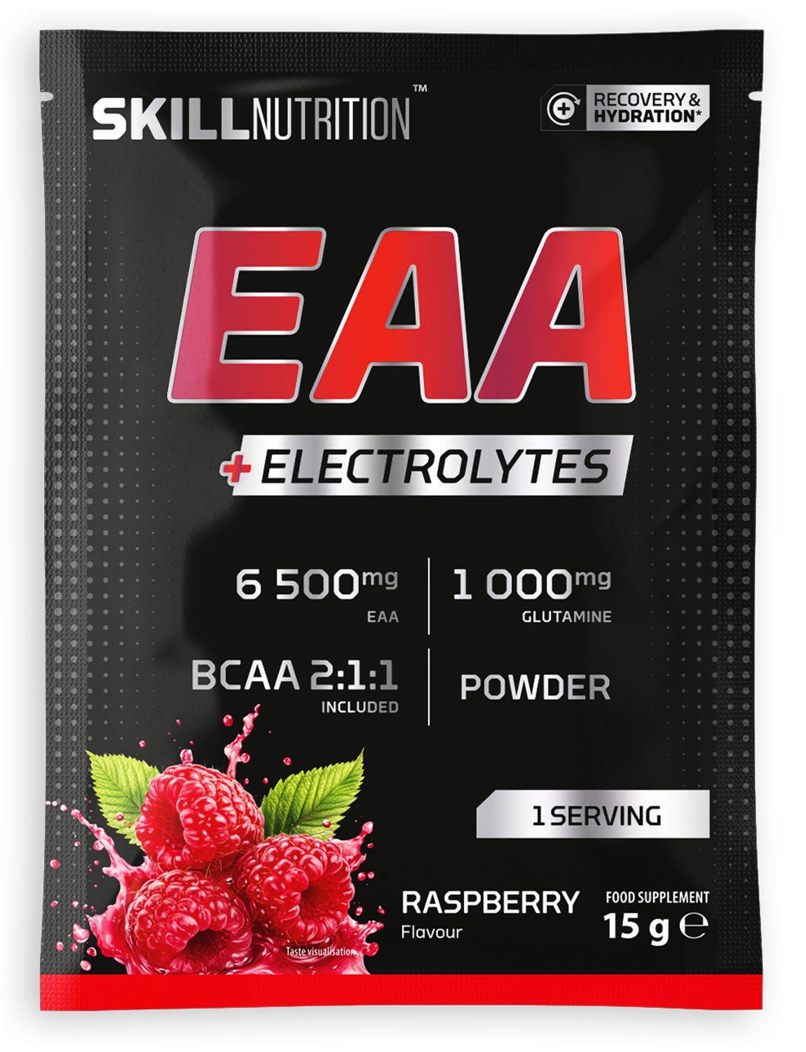 EAA + Electrolytes, Raspberry - 15g (1 serving)