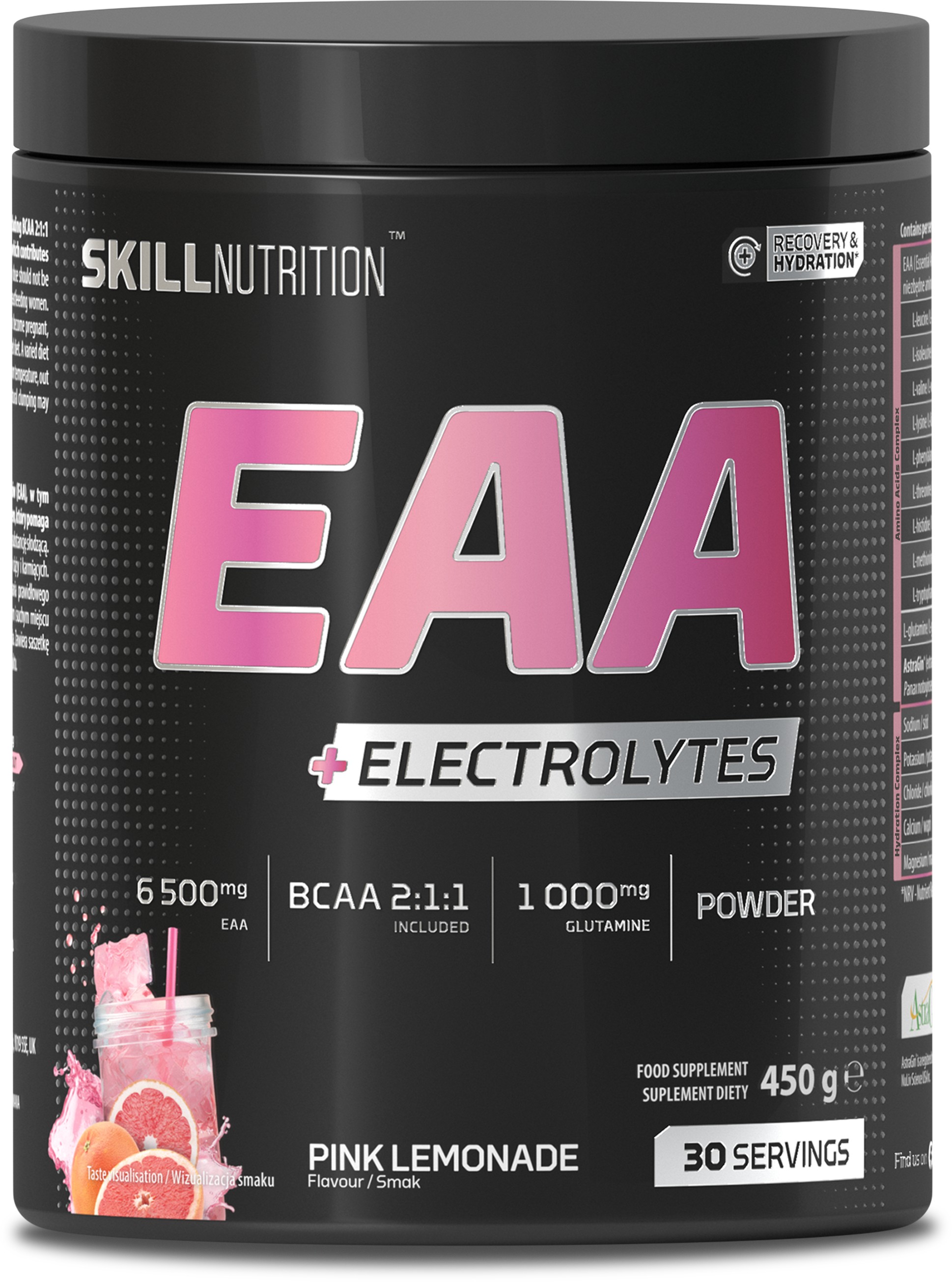 EAA + Electrolytes, Pink Lemonade - 450g