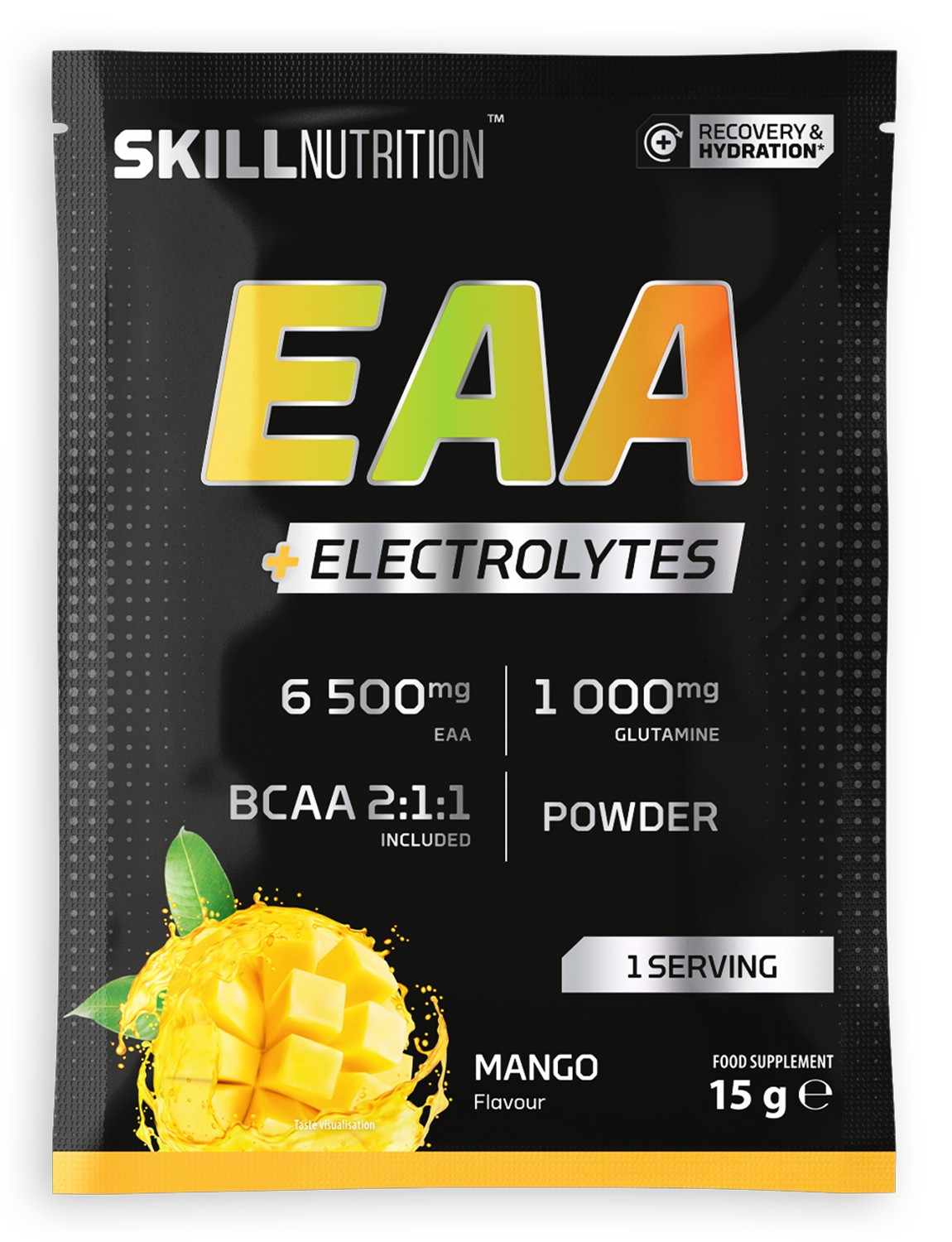 EAA + Electrolytes, Mango  - 15g (1 serving)