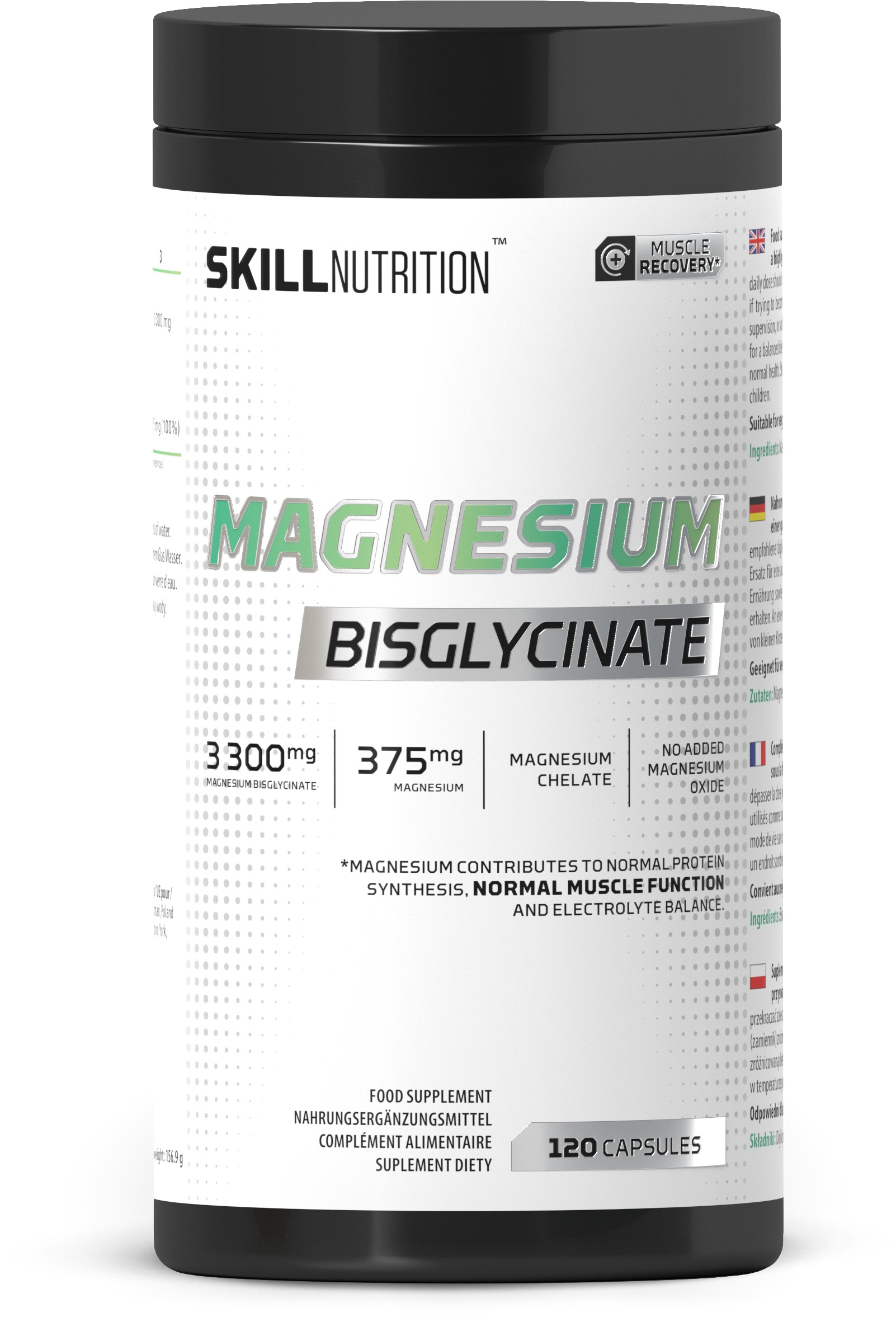 Magnesium Bisglycinate - 120 caps