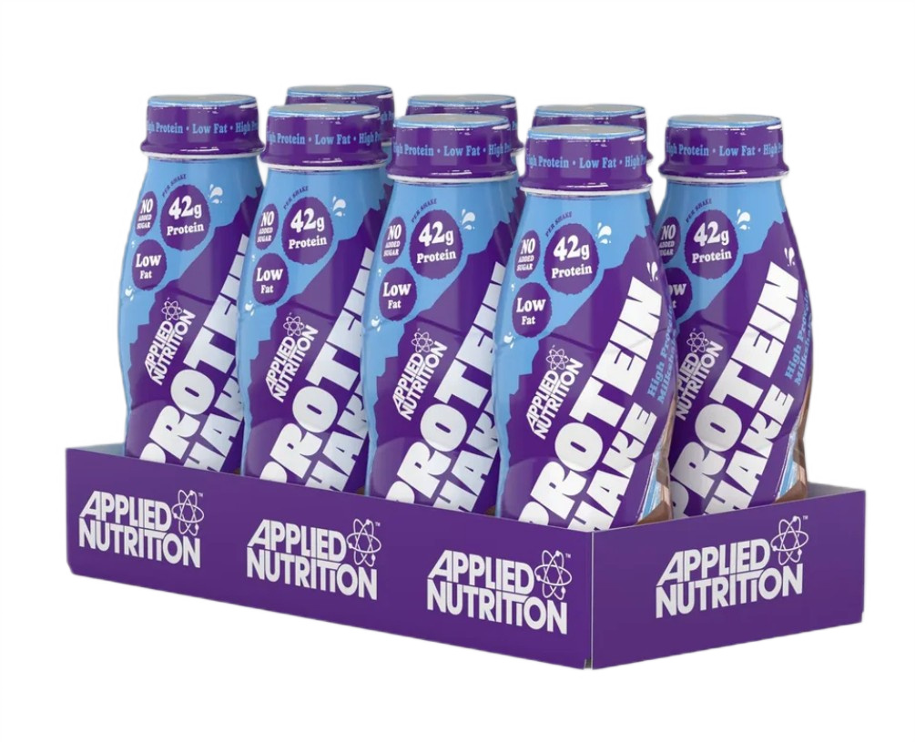 High Protein Shake, Double Chocolate (EAN 05056555200483) - 8 x 500 ml.