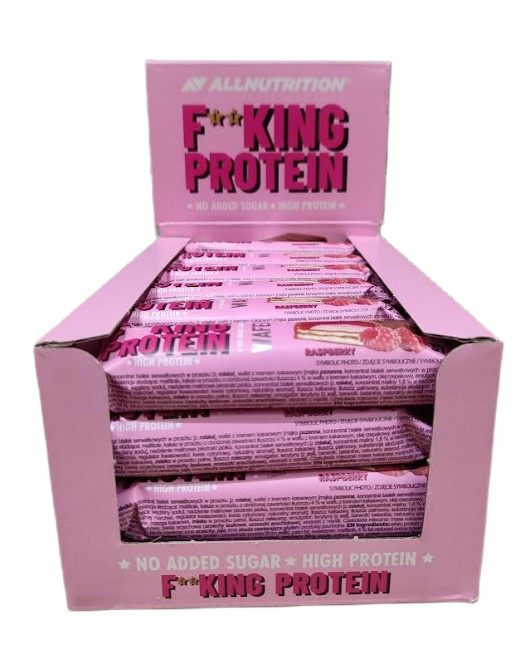 Fitking Protein Wafer, Raspberry - 24 x 37g