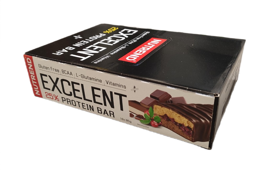 Excelent 25% Protein Bar, Marzipan & Almonds - 18 bars (85g)