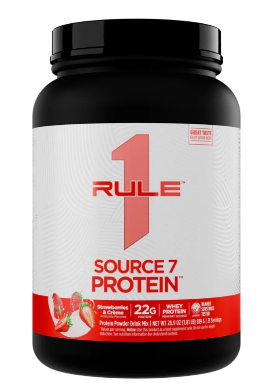 Source7 Protein, Strawberries & Creme - 819g
