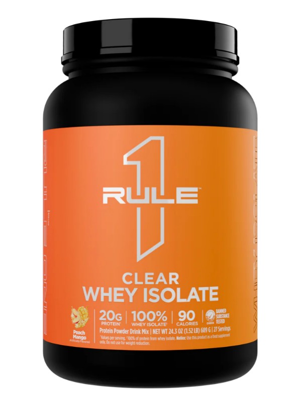 Clear Whey Isolate, Peach Mango - 689g