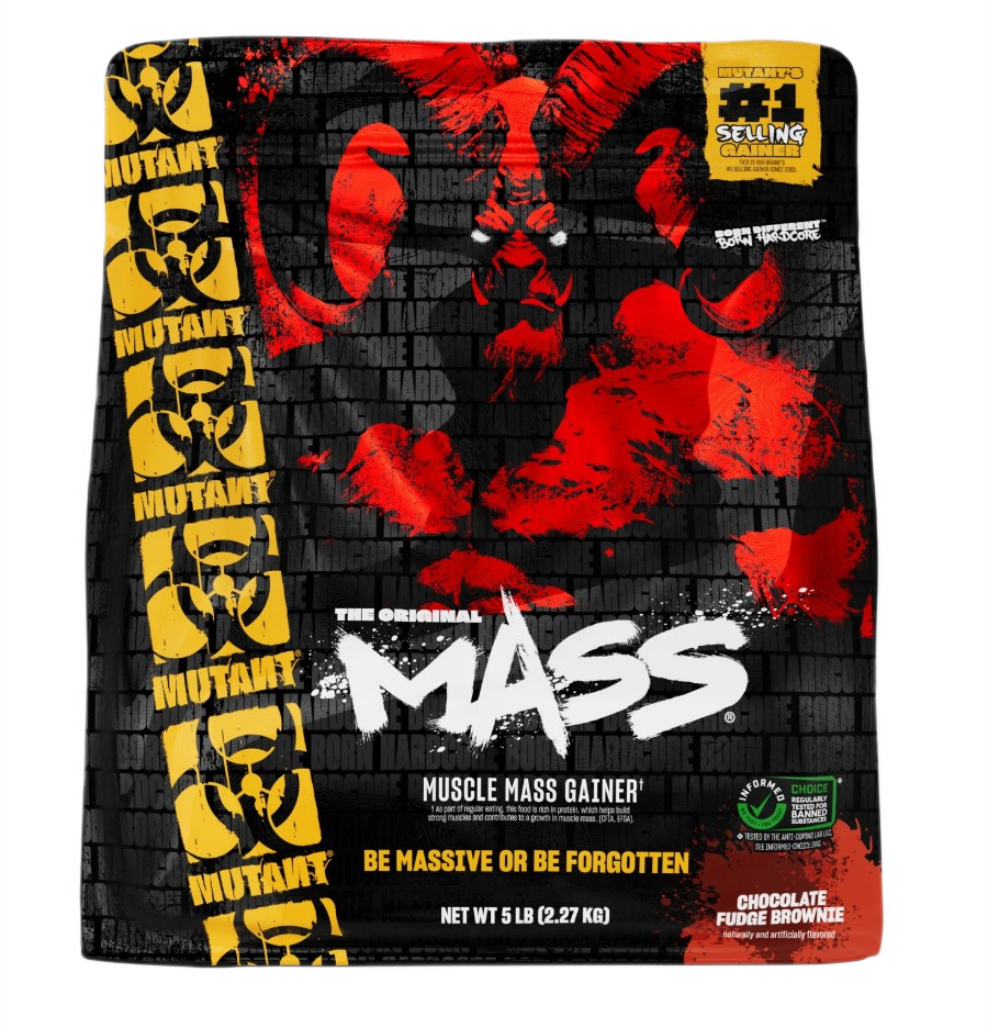 Mutant Mass, Chocolate Fudge Brownie - 2270g