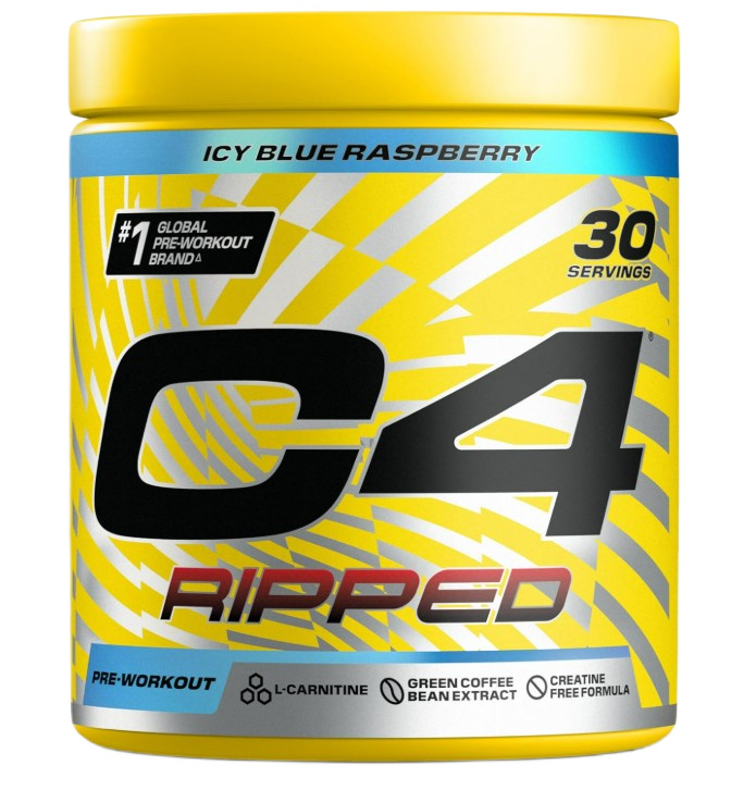 C4 Ripped, Icy Blue Raspberry - 189g