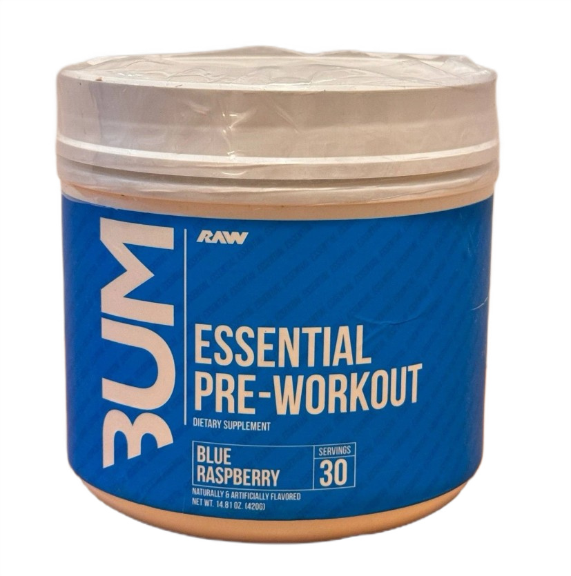 CBUM Essential Pre-Workout, Blue Raspberry - 420g