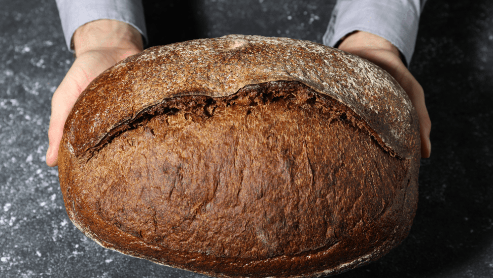 Pão Escuro Sem Glúten