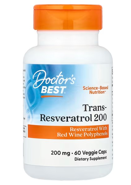 Trans-Resveratrol, 200mg - 60 vcaps
