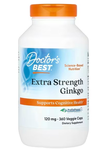Extra Strength Ginkgo, 120mg - 360 vcaps