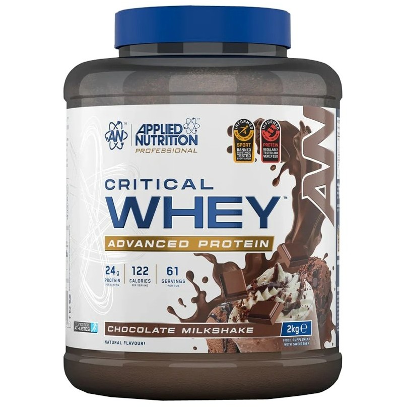 Critical Whey, Chocolate Milkshake - 2000g