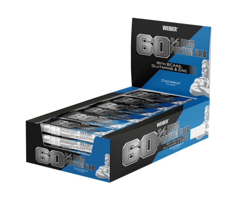 60% Protein Bar, Coconut - 24 x 45g