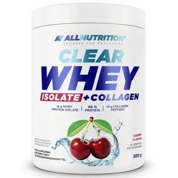 Clear Whey Isolate + Collagen, Cherry - 500g