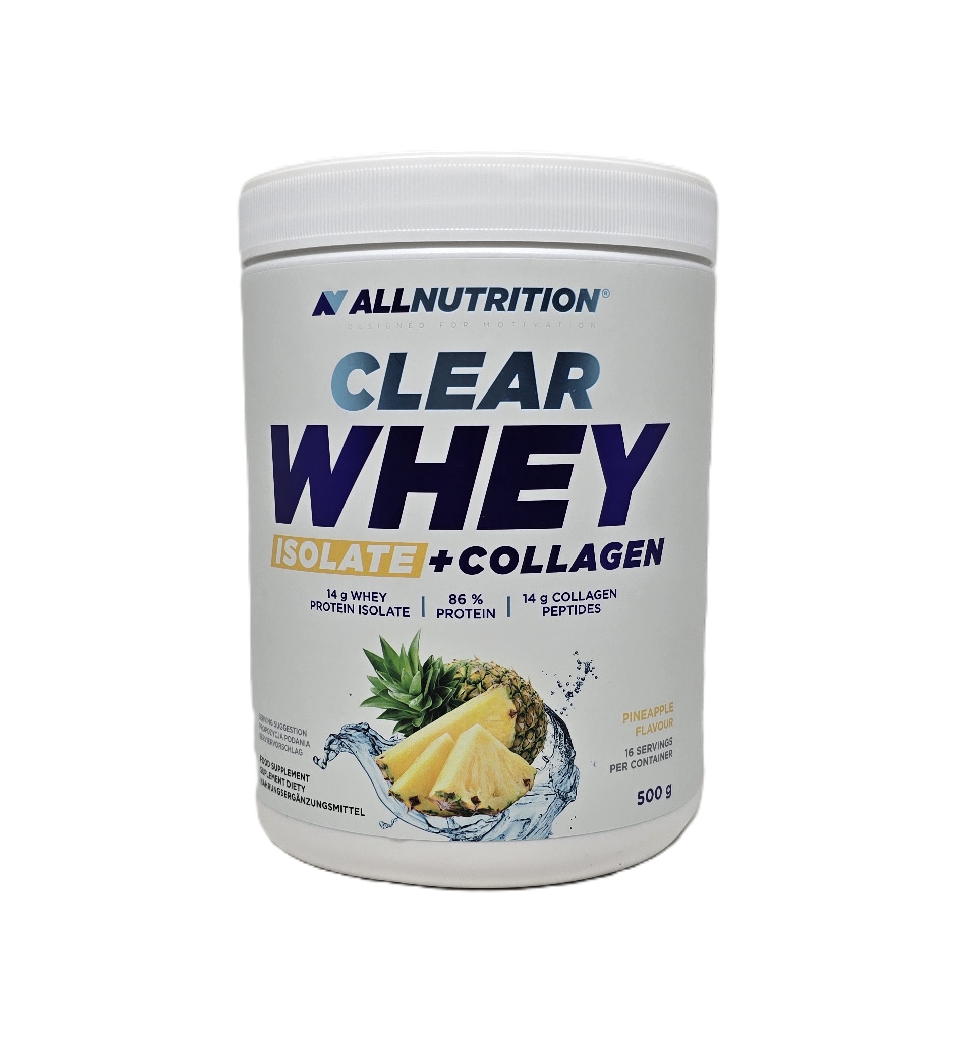 Clear Whey Isolate + Collagen, Pineapple - 500g