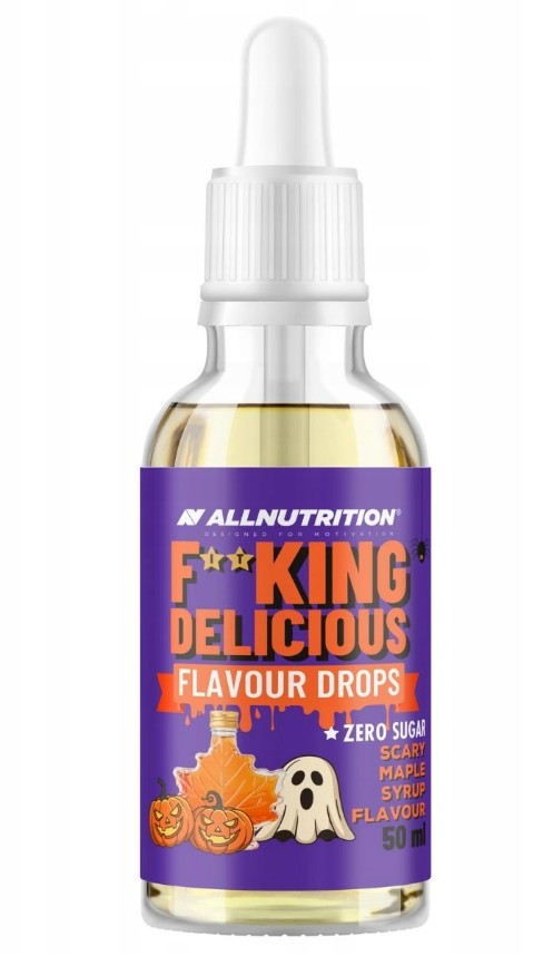 Fitking Delicious Flavour Drops, Scary Maple Syrup - 50 ml.