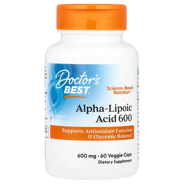 Alpha-Lipoic Acid, 600mg - 60 vcaps
