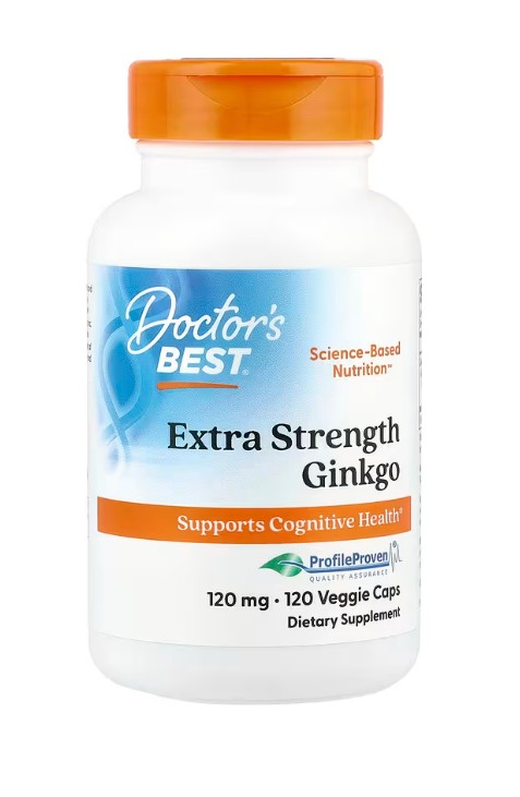 Extra Strength Ginkgo, 120mg - 120 vcaps