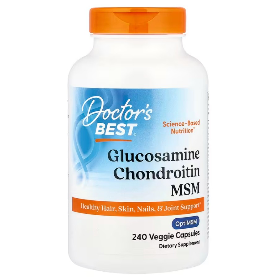 Glucosamine Chondroitin MSM with OptiMSM - 240 caps