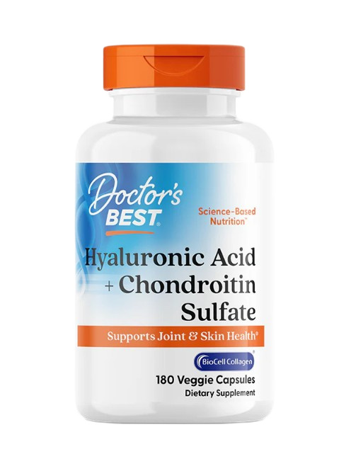 Hyaluronic Acid + Chondroitin Sulfate with BioCell Collagen - 180 caps