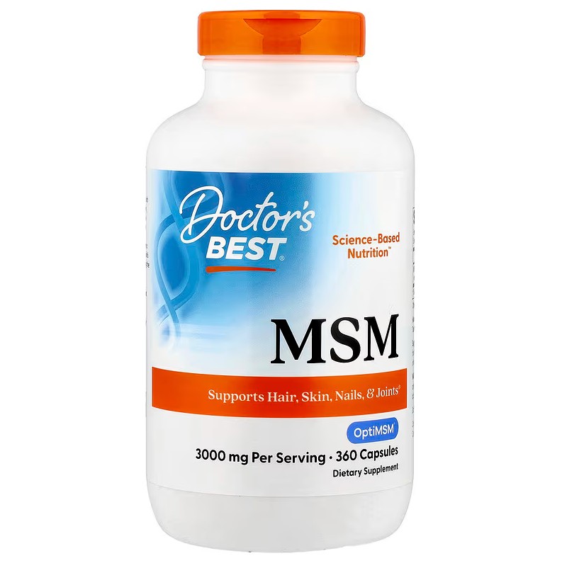 MSM with OptiMSM, 3000mg - 360 caps