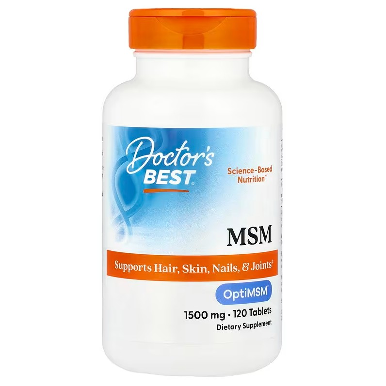 MSM with OptiMSM, 1500mg - 120 tablets