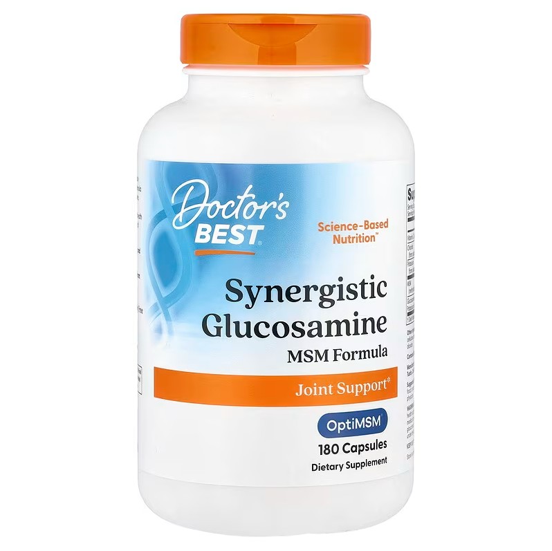 Synergistic Glucosamine MSM Formula with OptiMSM - 180 caps
