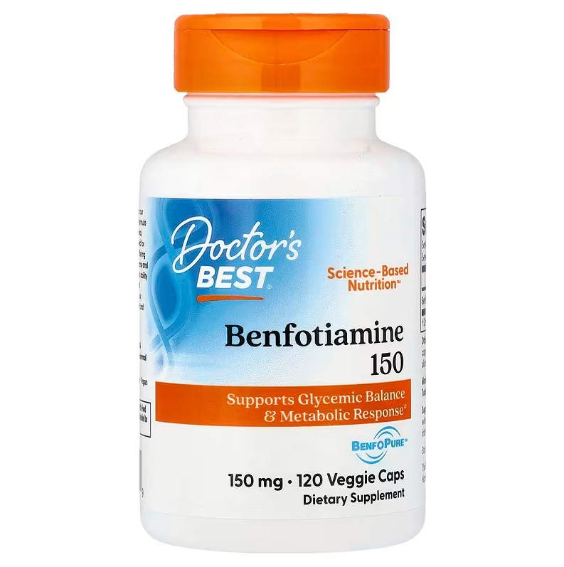 Benfotiamine with BenfoPure, 150mg - 120 vcaps