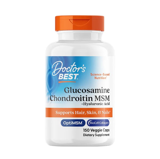 Glucosamine Chondroitin MSM + Hyaluronic Acid - 150 vcaps