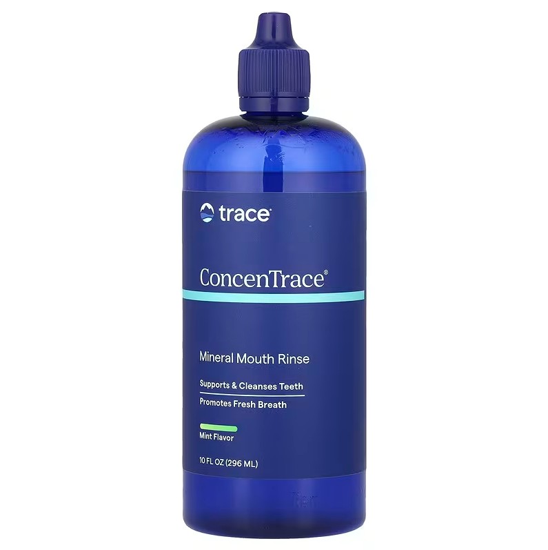 ConcenTrace Mineral Mouth Rinse, Mint - 296 ml.