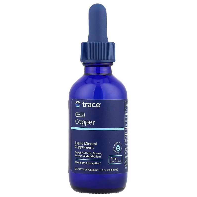 Ionic Copper, 3mg - 59 ml.
