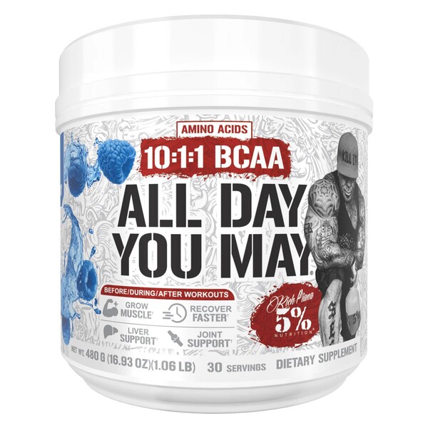 AllDayYouMay - Legendary Series, Blue Raspberry - 480g