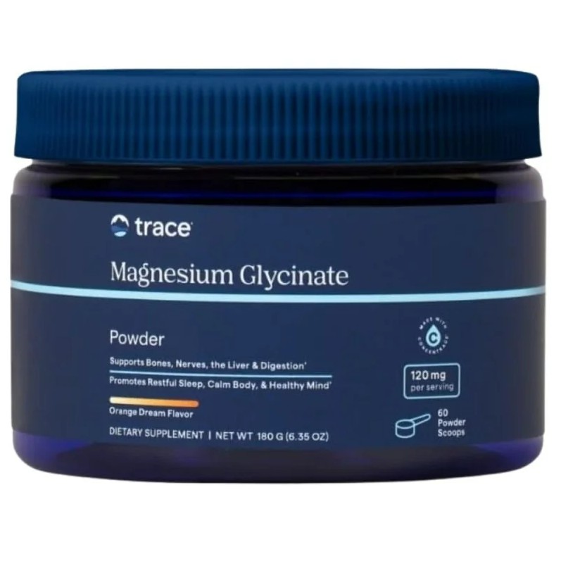 Magnesium Glycinate Powder, Orange Dream - 180g